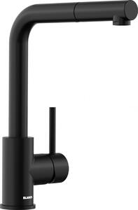 Blanco Mila-S rubinetto da cucina verticale nero 526660