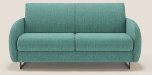 Ninfea divano letto Design Morbido con Piedini alti in Metallo e Mater