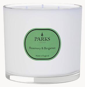 Candela profumata fatta a mano a tre stoppini Vintage Aromatherapy (rosmarino, bergamotto e lavanda)