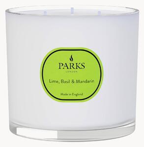 Candela profumata fatta a mano a tre stoppini Vintage Aromatherapy (lime, basilico & mandarino)