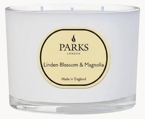 Candela profumata fatta a mano a tre stoppini Vintage Aromatherapy (fiore di tiglio, magnolia e muschio morbido)