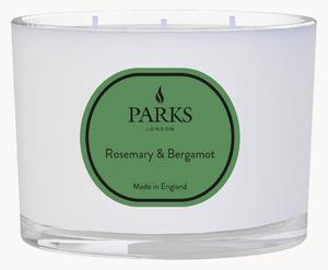 Candela profumata fatta a mano a tre stoppini Vintage Aromatherapy (rosmarino, bergamotto e lavanda)