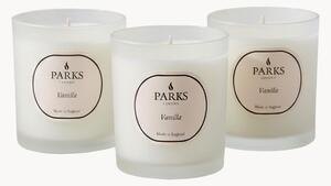 Set di 3 candele profumate fatte a mano Vintage Aromatherapy (vaniglia, fava tonka e muschio caldo)