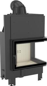 Inserto camino in acciaio KRATKI MBZ destro 13 kW Ø 200