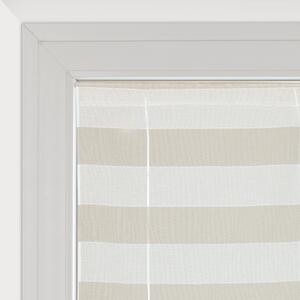Tendina vetro Molly bianco tunnel 58 x 175 cm