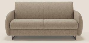 Ninfea divano letto Design Morbido con Piedini alti in Metallo e Mater