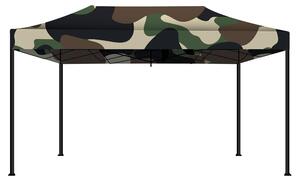 Kebon Tenda / Gazebo Per Giardino 3X4,5 Mt Impermeabile Tendone Pieghevole Per Fiere E Mercati Colore Camouflage