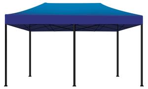 Kebon Tenda / Gazebo Per Giardino 3X6 Mt Impermeabile Tendone Pieghevole Per Fiere E Mercati Colore Blu