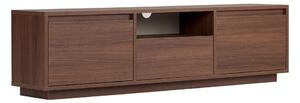Mobile TV colore naturale scuro con effetto noce 160x42x30 cm Sentinel – Kalune Design