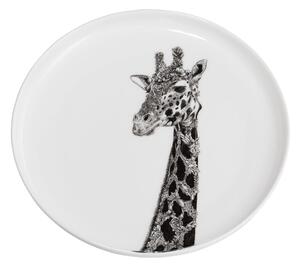 Piatto in porcellana bianca Marini Ferlazzo Giraffe, ø 20 cm - Maxwell & Williams