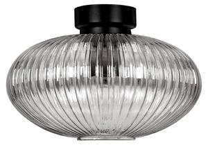 Lampada a sospensione ARCO nera 1xE27x20W in vetro, dimensioni: 20x30x30 cm, IP20, Kaja
