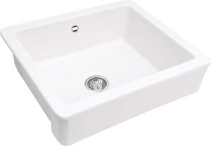 Ceramic sink 1-bowl farmhouse