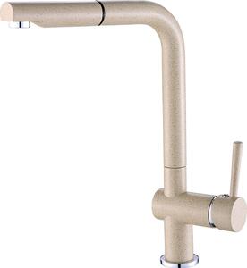 Laveo Luna rubinetto da cucina verticale beige BLZ469D