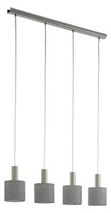 Eglo 97674 - Lampadario a sospensione con filo CONCESSA 2 4xE27/60W/230V