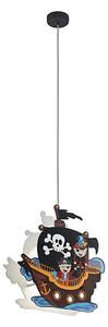 Eglo 97409 - Lampadario a sospensione per bambini SAN CARLO 2xE27/25W/230V