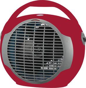 Argo Termoventilatore Stufa elettrica Caldobagno Potenza 2000 Watt con Termostato colore Bordeaux - 191070180 - Vertigo Color