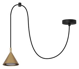 Brilagi - Lampada a sospensione con cavo CONE SINGLE SPIDER 1xGX53/15W/230V dorata