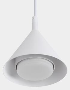 Brilagi - Lampadario a cavo CONE SINGLE 1xGX53/15W/230V bianco