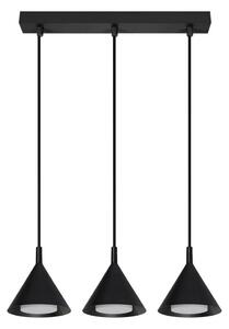 Brilagi - Lampada a sospensione con cavo CONE TRIPLE 3xGX53/15W/230V nera