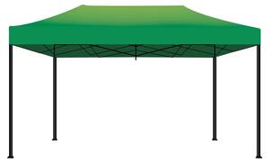 Kebon Tenda / Gazebo Per Giardino 3X4,5 Mt Impermeabile Tendone Pieghevole Per Fiere E Mercati Colore Verde