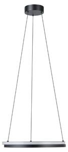 EGLO Lampada a sospensione LED Mezzomonte, lampada a sospensione per tavolo da pranzo, dimmerabile con telecomando, lampada da soffitto, lampada per sala da pranzo, metallo, luce bianco caldo - bianco freddo, 4700 lumen