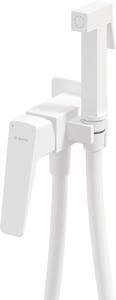 Rubinetto per bidet, montaggio incasso - bianco