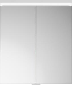 Burgbad Lin20 Armoires de toilette avec éclairage LED, 2 portes, 600x700x170mm, SPQK060F5351, SPQK060F5351