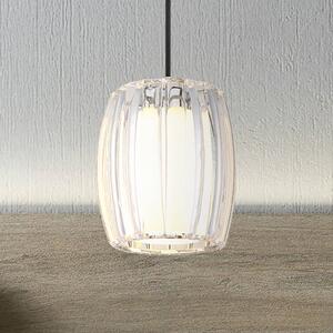 Globo Lampada a sospensione Maribel, dimmerabile, Chiaro / Trasparente, Soggiorno / Sala da pranzo, Plastica, Moderno, Lampada a sospensione