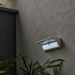 Applique solare Nadio LED integrato bianco, 2.5W 800LM IP65 INSPIRE