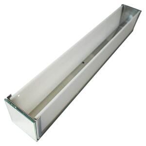 Geberit iCon lavabo 120x48,5cm blanc, avec deux trous pour robinets, 124020600, 124020600