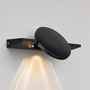 Globo Applique da parete a LED Jasper, Nero, Soggiorno / Sala da pranzo, Metallo, Moderno, Applique a LED