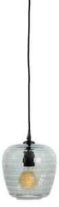 Plafoniera Lampada a sospensione DANITA di Light & Living Lampada Ø17x22 cm vetro fumé-nero