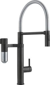 Franke Vital Semi-Pro rubinetto da cucina verticale acciaio inossidabile-nero 120.0621.313