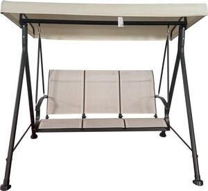Dondolo da giardino Rojaplast HOLLYWOOD II beige