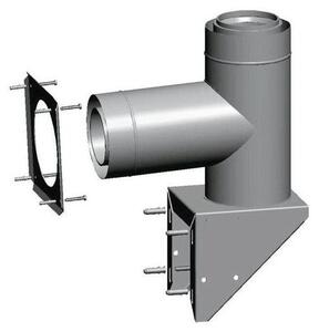 Mensola esterna a parete Wolf DN80/125 2651682