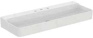 Ideal Standard Conca lavabo, 3 trous pour robinet, sans trop-plein, 1200x450x145 mm, T380701, T380701