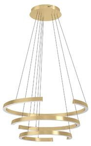 Lampada a sospensione Labonete, finitura dorata