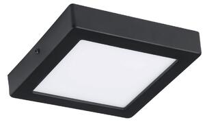 Eglo LED plafoniera a pannello Idun nero 17x17cm 9,5W 1500lm bianco neutro 4000K