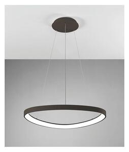LIFERING SOSPENSIONE IN FORMA OVALE LED 48W LUCE 3000K-4000K DIMMERABILE 5 COLORI