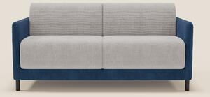Narciso divano letto design con materasso H18 cm bicolore con struttur