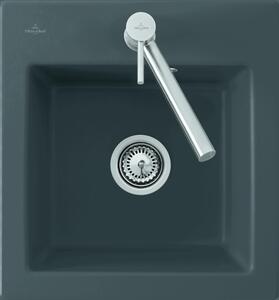 Lavello da incasso Villeroy & Boch XS FLAT SUBWAY 440 x 475 mm funzionamento manuale avorio