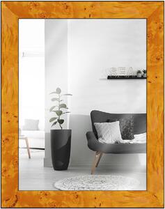 Specchio da parete MendeFrames H14E Legno radice chiaro 50x75 cm