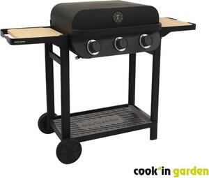 Barbecue a gas da installazione a 3 fuochi da 8,4kw Cook'in garden AM083T