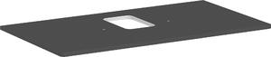 Hansgrohe Xelu Q Console avec découpe au centre, 980x550, pour vasque à poser, avec trou pour robinet, 54121910, 54121910