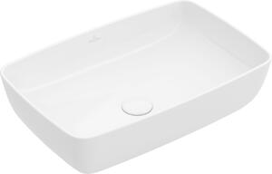 Vasque à poser Villeroy & Boch Artis, rectangulaire, sans trop-plein, 580x385mm, 417258BCT8, 417258BCT8