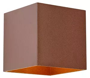 Applique da esterno marrone ruggine con LED 2 luci IP65 solare - Charlene
