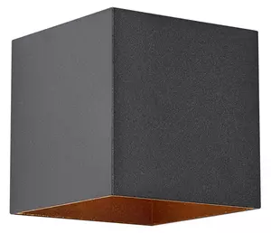 Applique da esterno nera con LED IP65 solare - Charlene