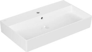 Villeroy & Boch Memento 2.0 lavabo mural, 1 trou pour robinet, avec trop-plein, non poncé, 800x470mm, 4A228001, 4A228001