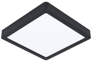 Plafoniera Moderna Fueva 5 In Acciaio Nero Led Integrato 17W 3000K Ip20