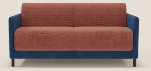 Narciso divano letto design con materasso H18 cm bicolore con struttur